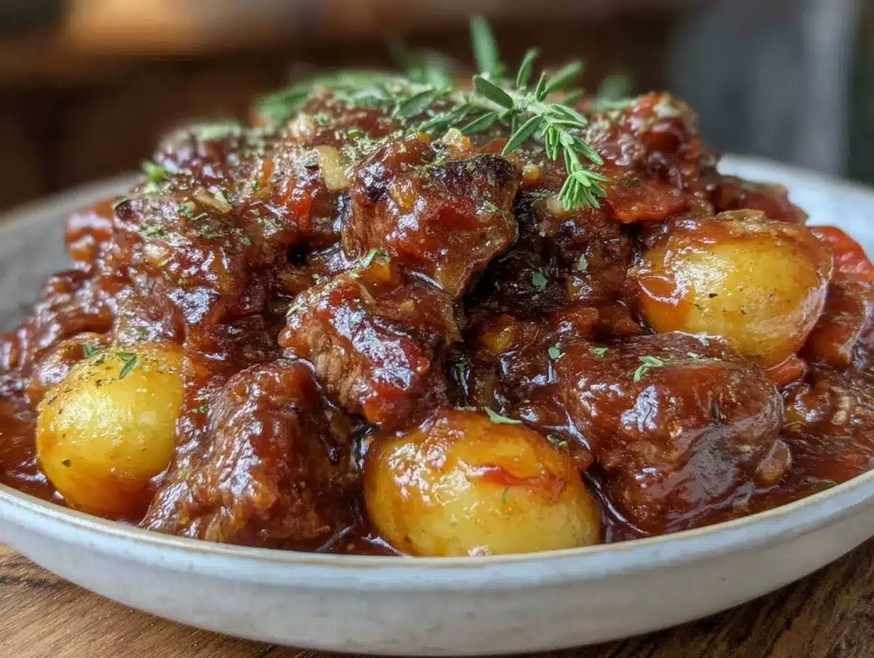 cozy crockpot beef stew preparation steps