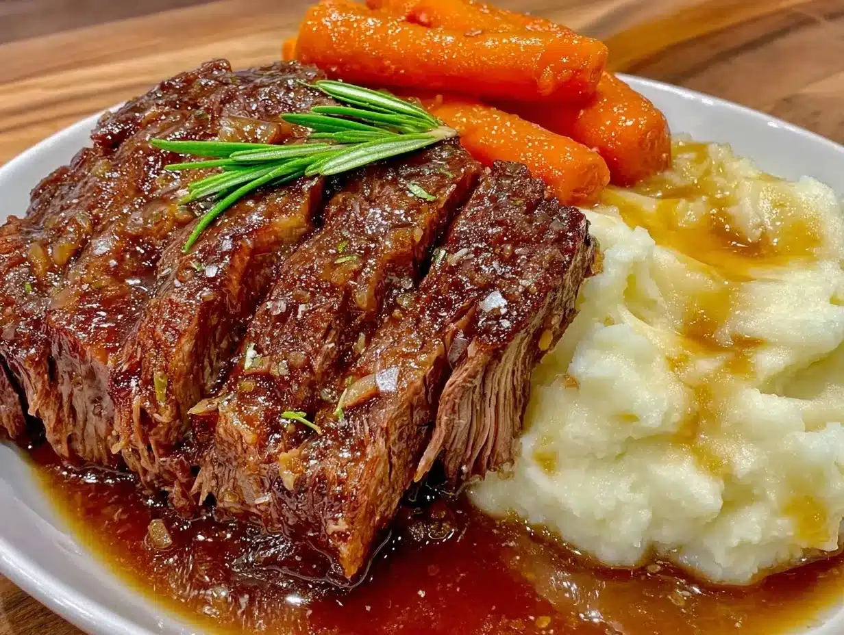 cozy crockpot pot roast preparation steps