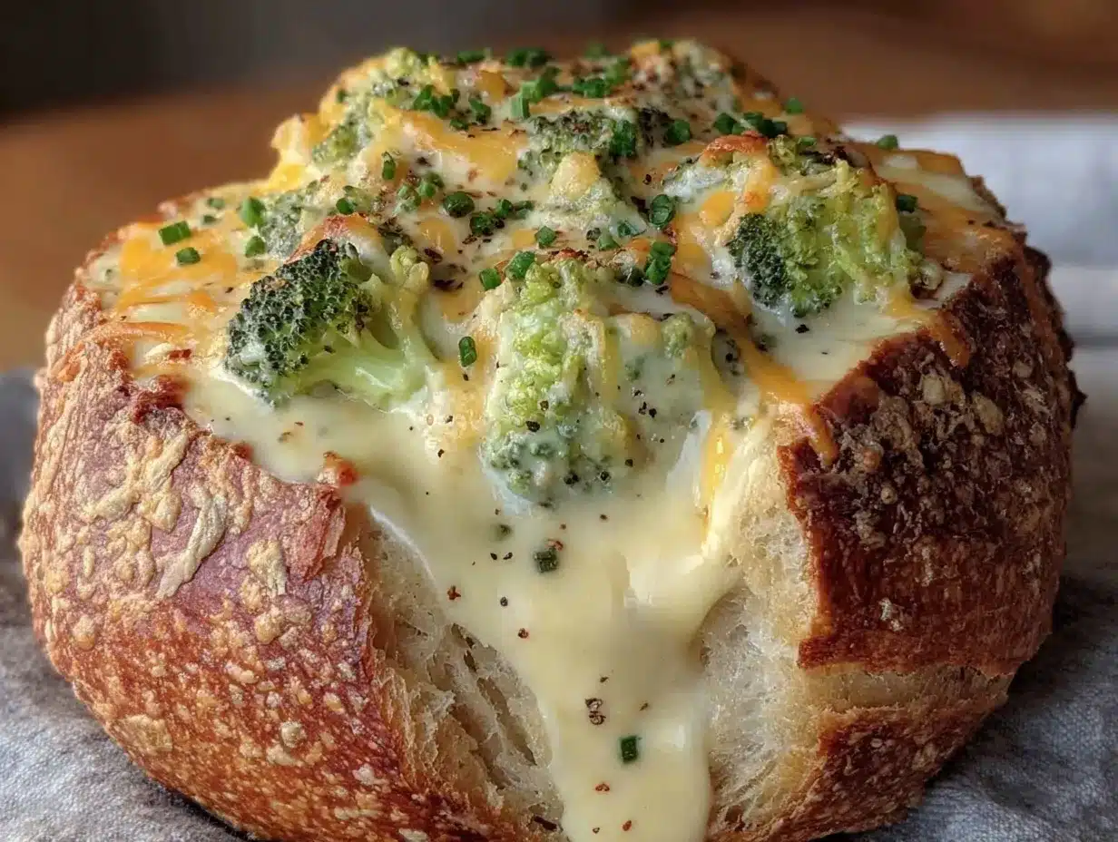 creamy broccoli cheddar soup preparation steps