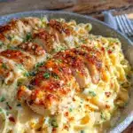 creamy solo skillet chicken alfredo - featured image