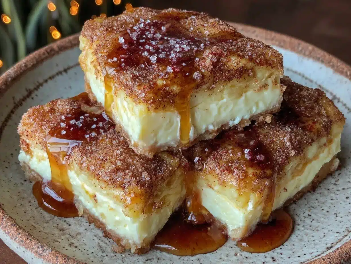 creamy sopapilla cheesecake bars preparation steps