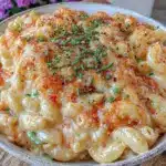 creamy stovetop mac and cheese - featured image