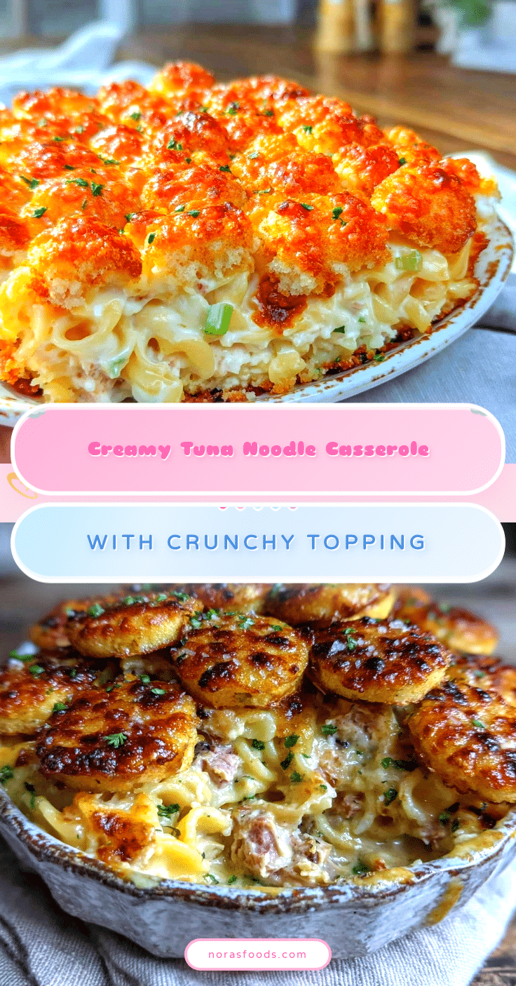 creamy tuna noodle casserole recipe