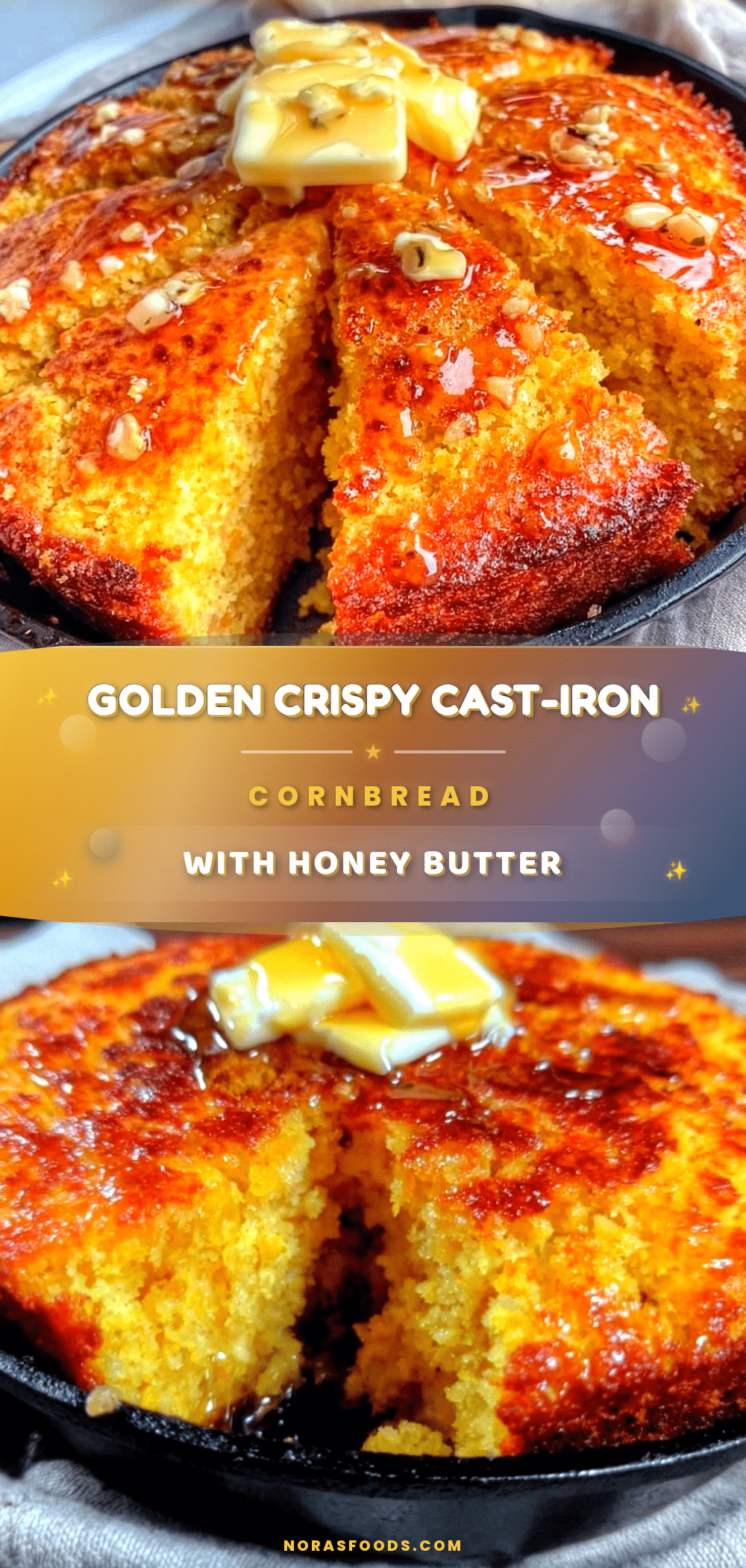 crispy cast-iron cornbread recipe
