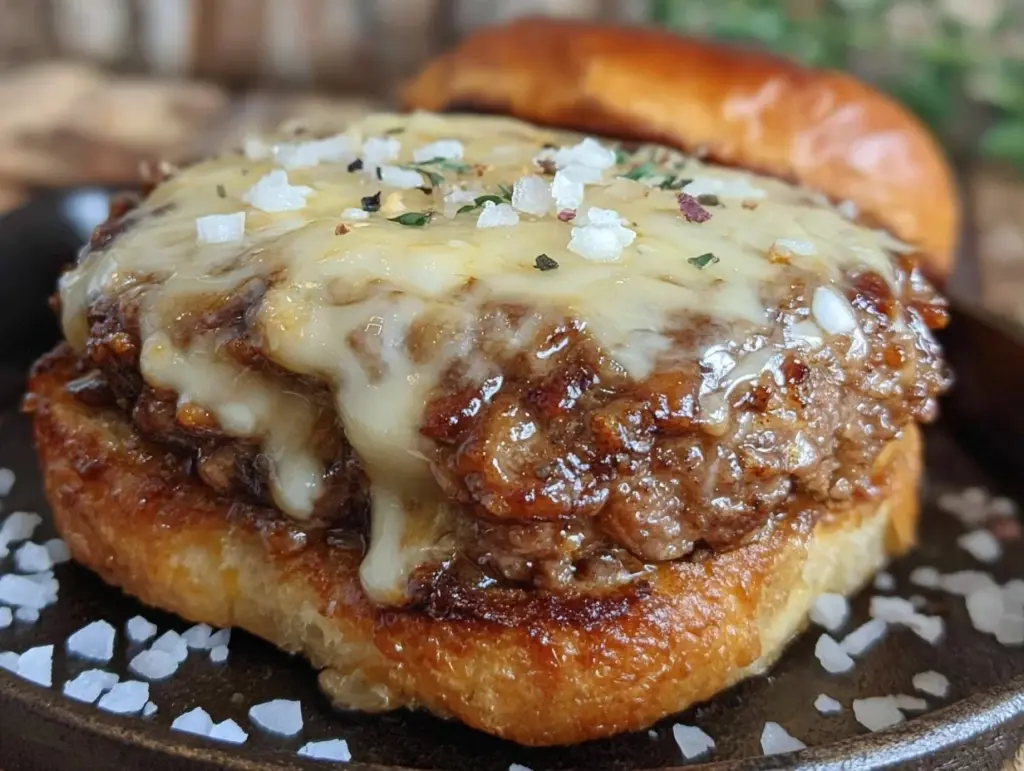 crispy cast-iron smash burger - featured image
