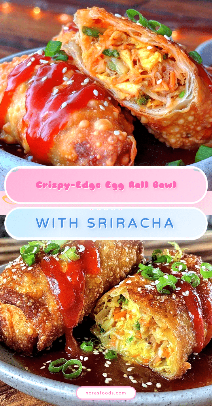 crispy-edge egg roll in a bowl recipe