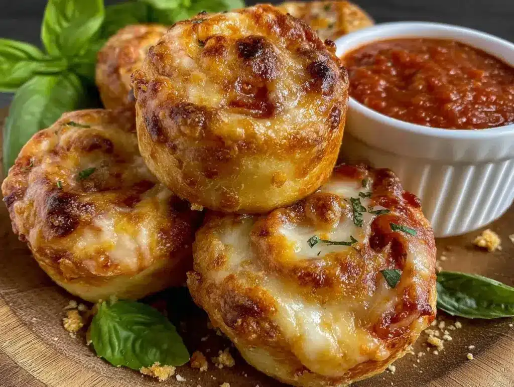 crispy pizza rolls from scratch - featured image