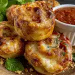 crispy pizza rolls from scratch - featured image