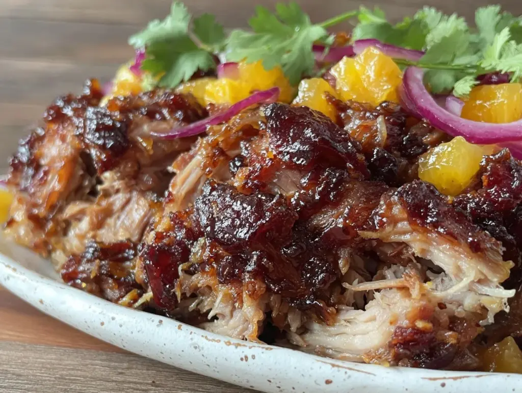 crispy slow cooker carnitas - featured image