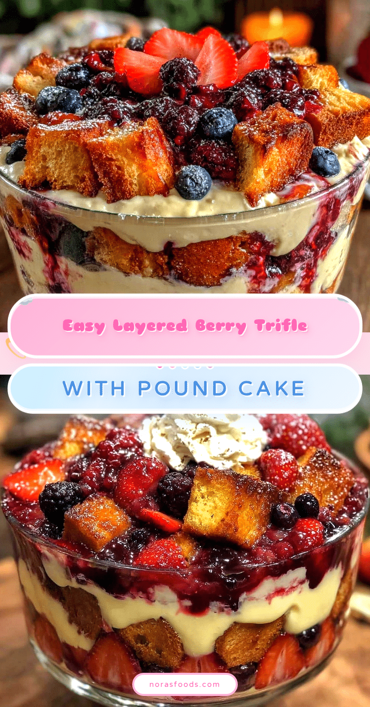 easy layered berry trifle recipe
