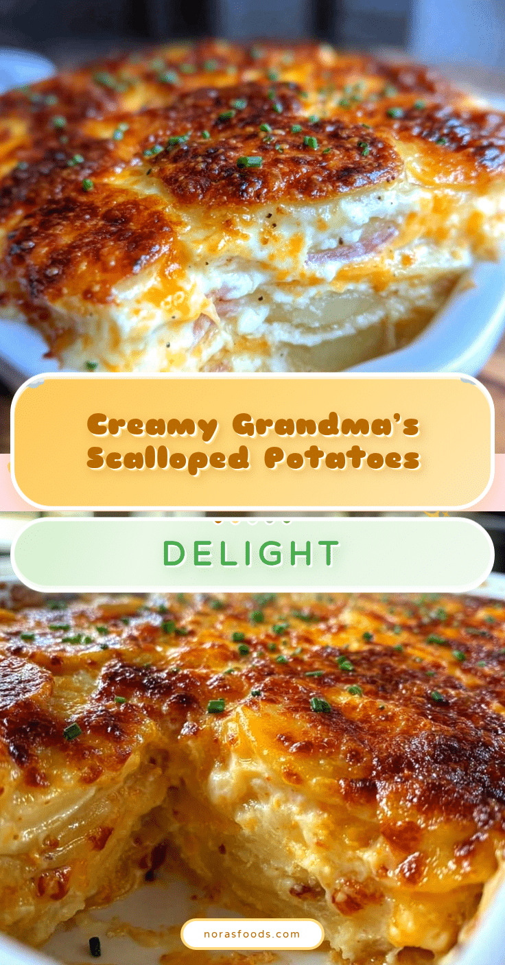 Grandmas scalloped potatoes recipe