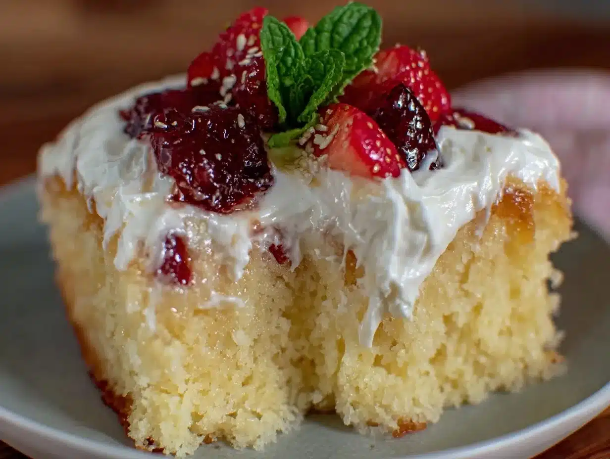 jello poke cake preparation steps