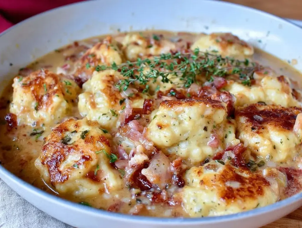 one-pot chicken and dumplings - featured image