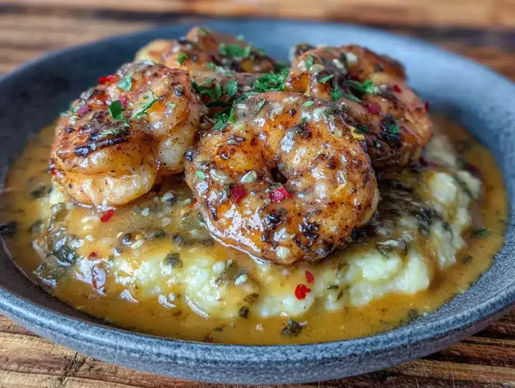 shrimp and cheesy grits - featured image