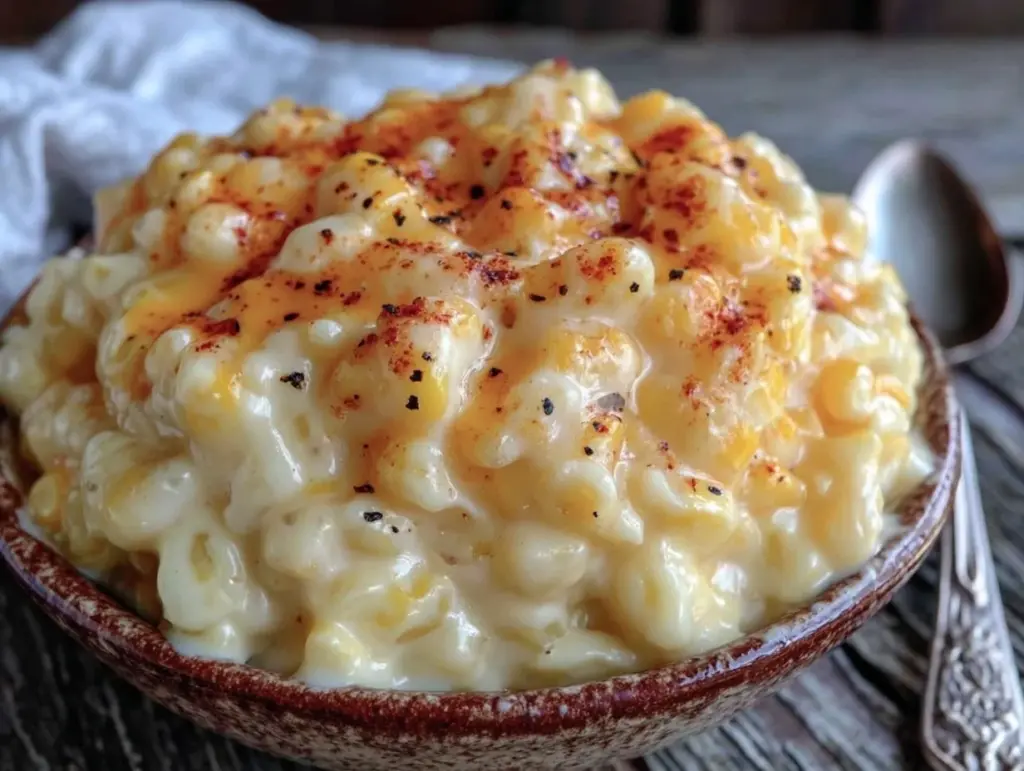 slow cooker creamed corn - featured image