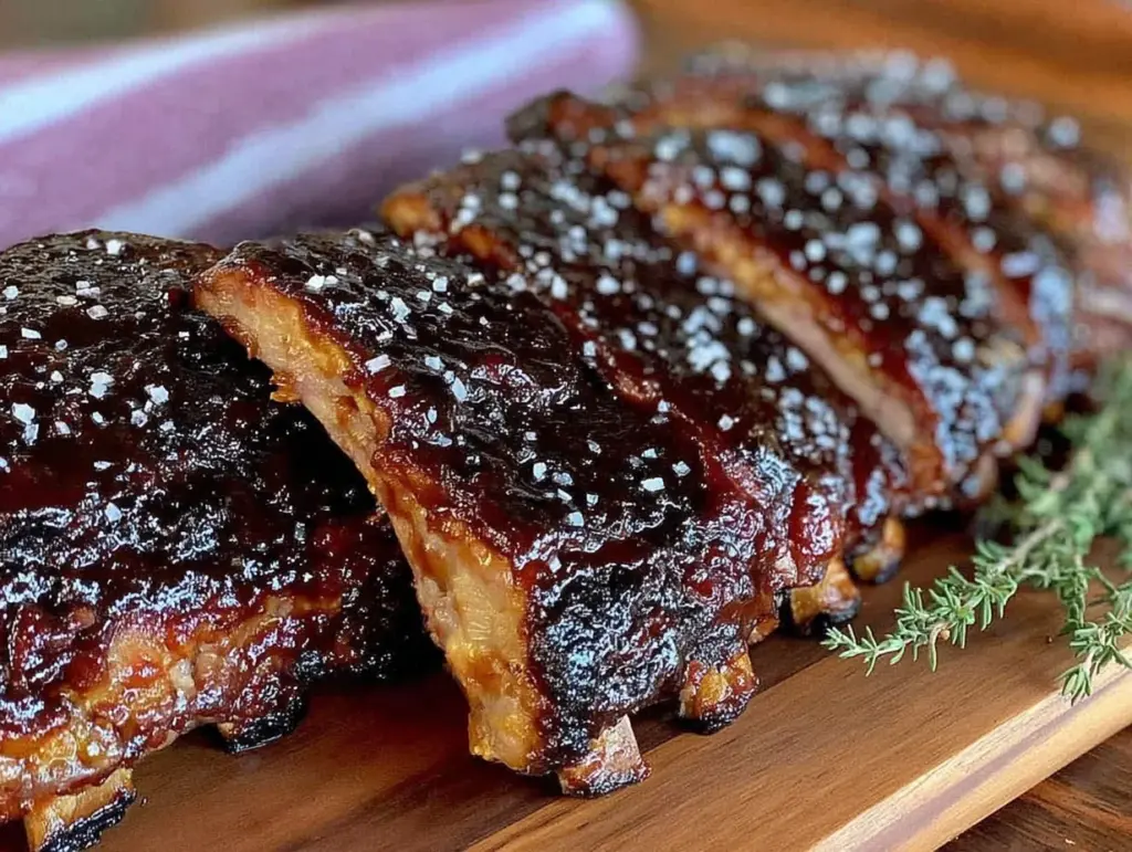 slow-smoked baby back ribs - featured image