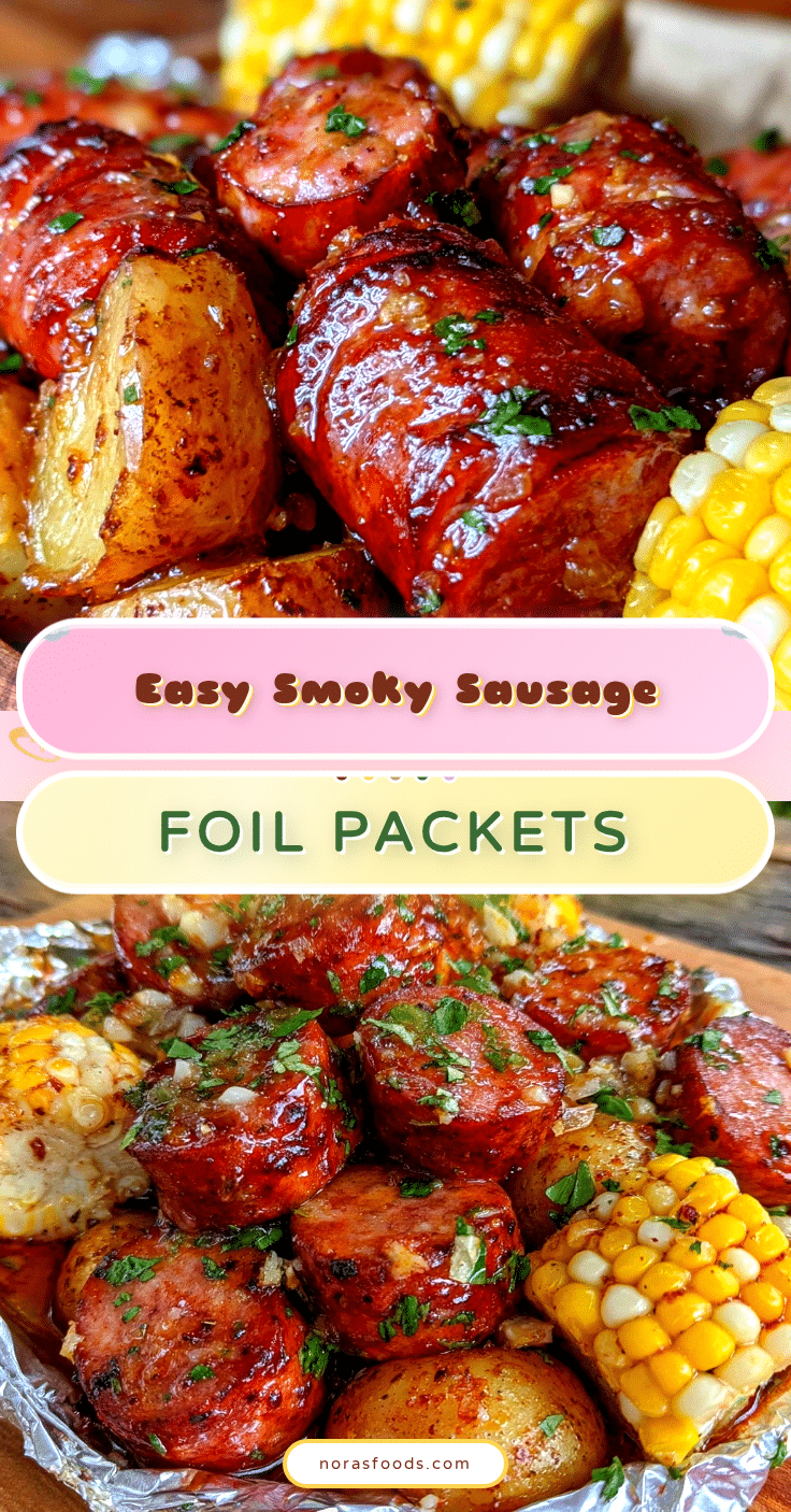 smoked sausage foil packets recipe