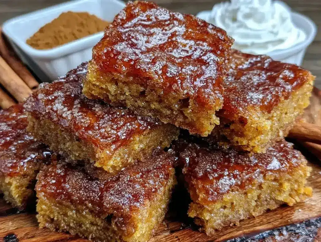 snickerdoodle blondies - featured image