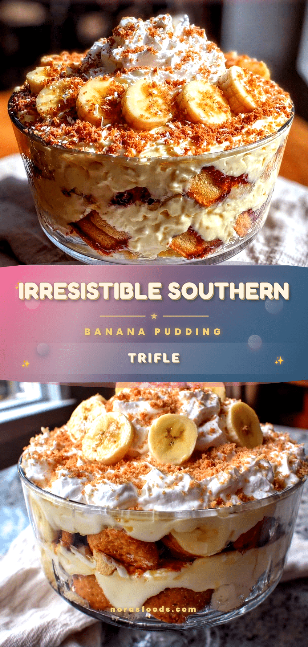 southern banana pudding trifle recipe