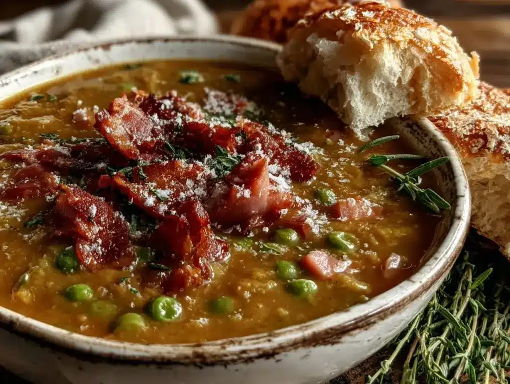 split pea and ham soup - featured image