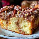 tender sour cream coffee cake - featured image
