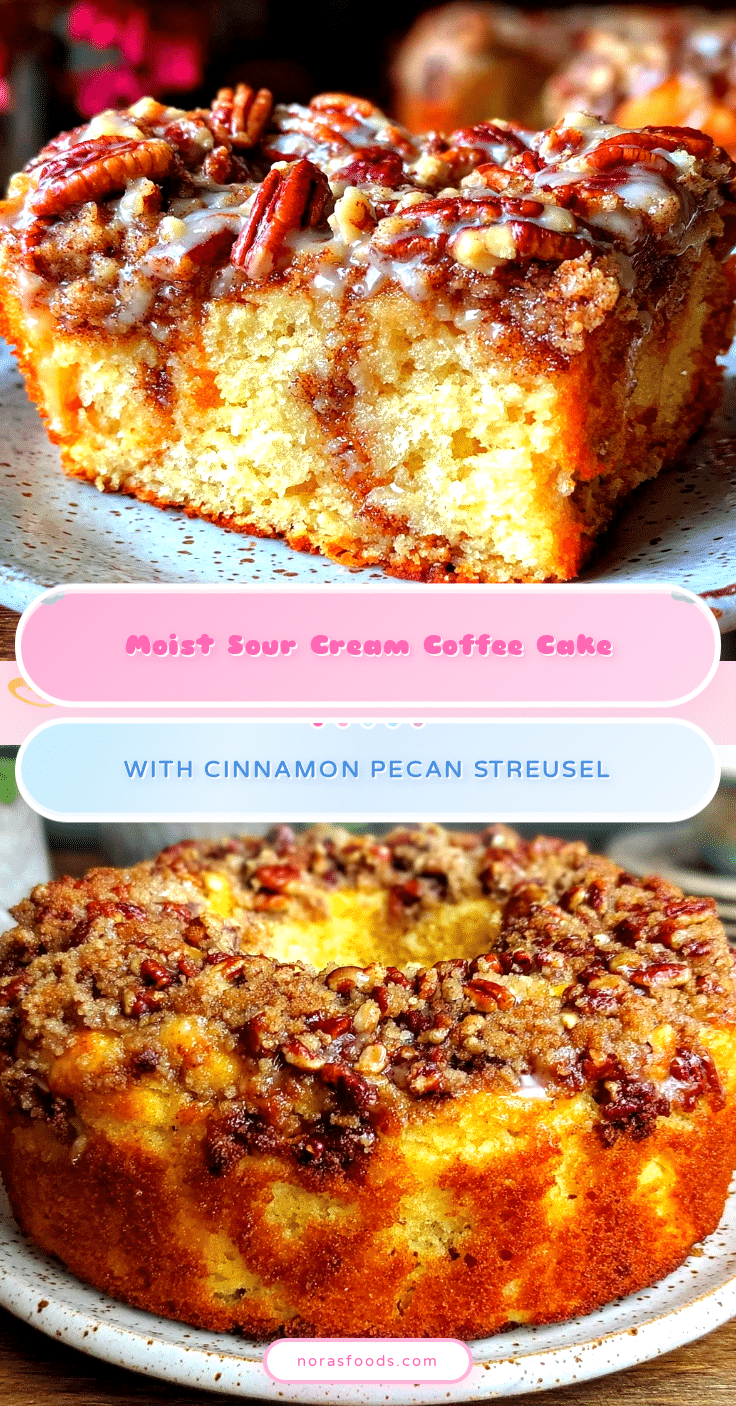 tender sour cream coffee cake recipe