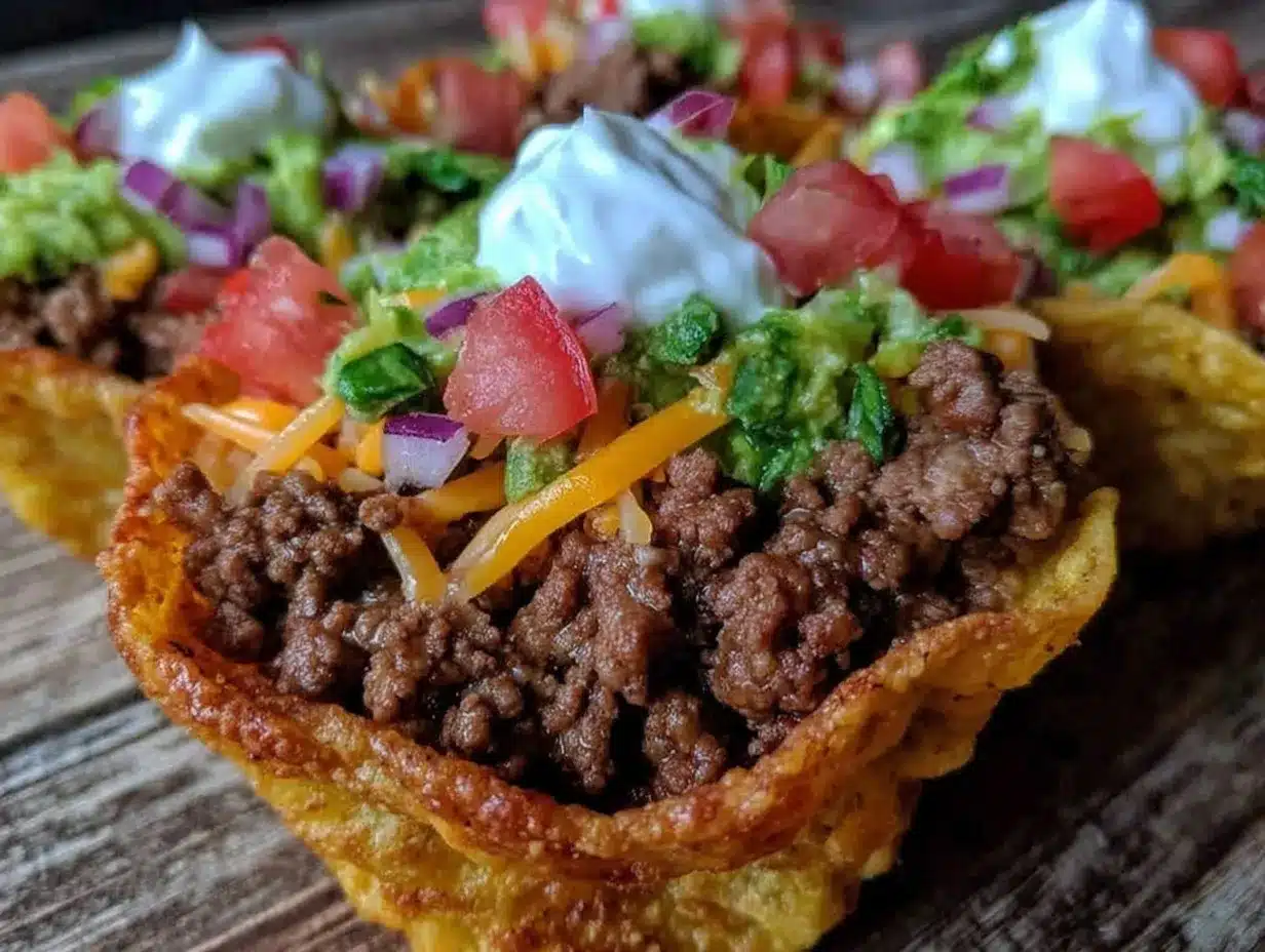 walking tacos in a bag preparation steps