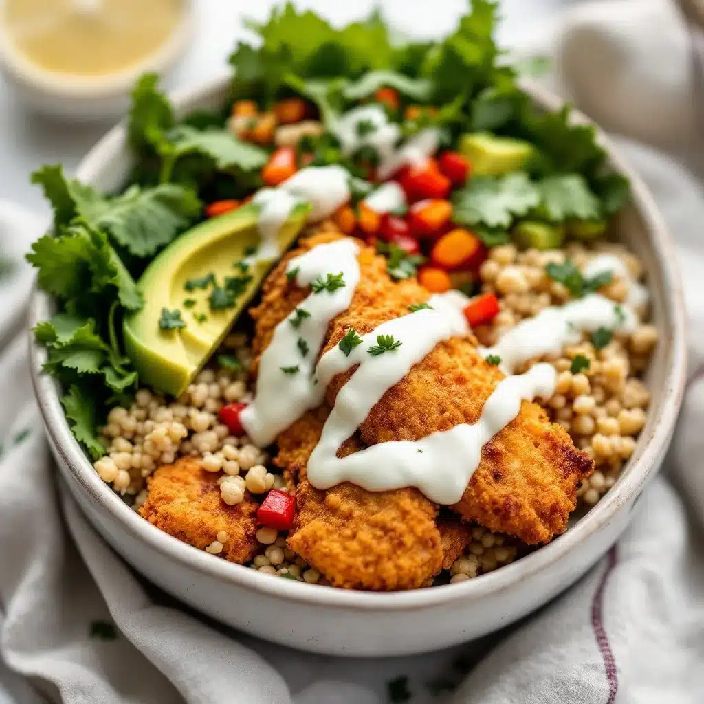 crispy baked chicken tenders - featured image