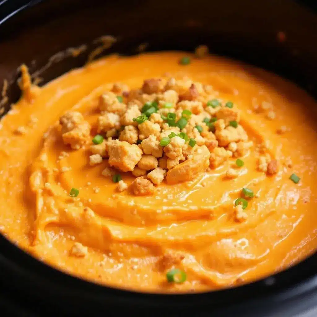 easy slow cooker buffalo chicken dip preparation steps