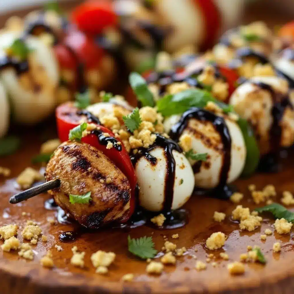 grilled balsamic caprese skewers preparation steps