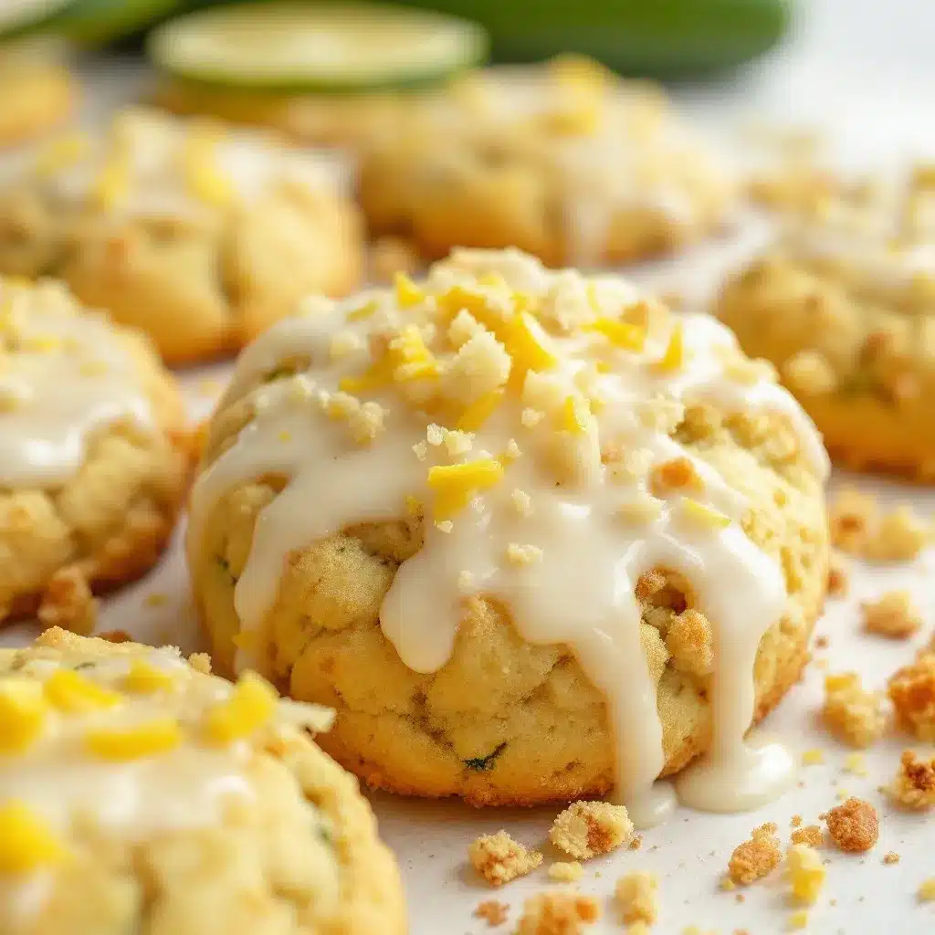 lemon zucchini cookies preparation steps