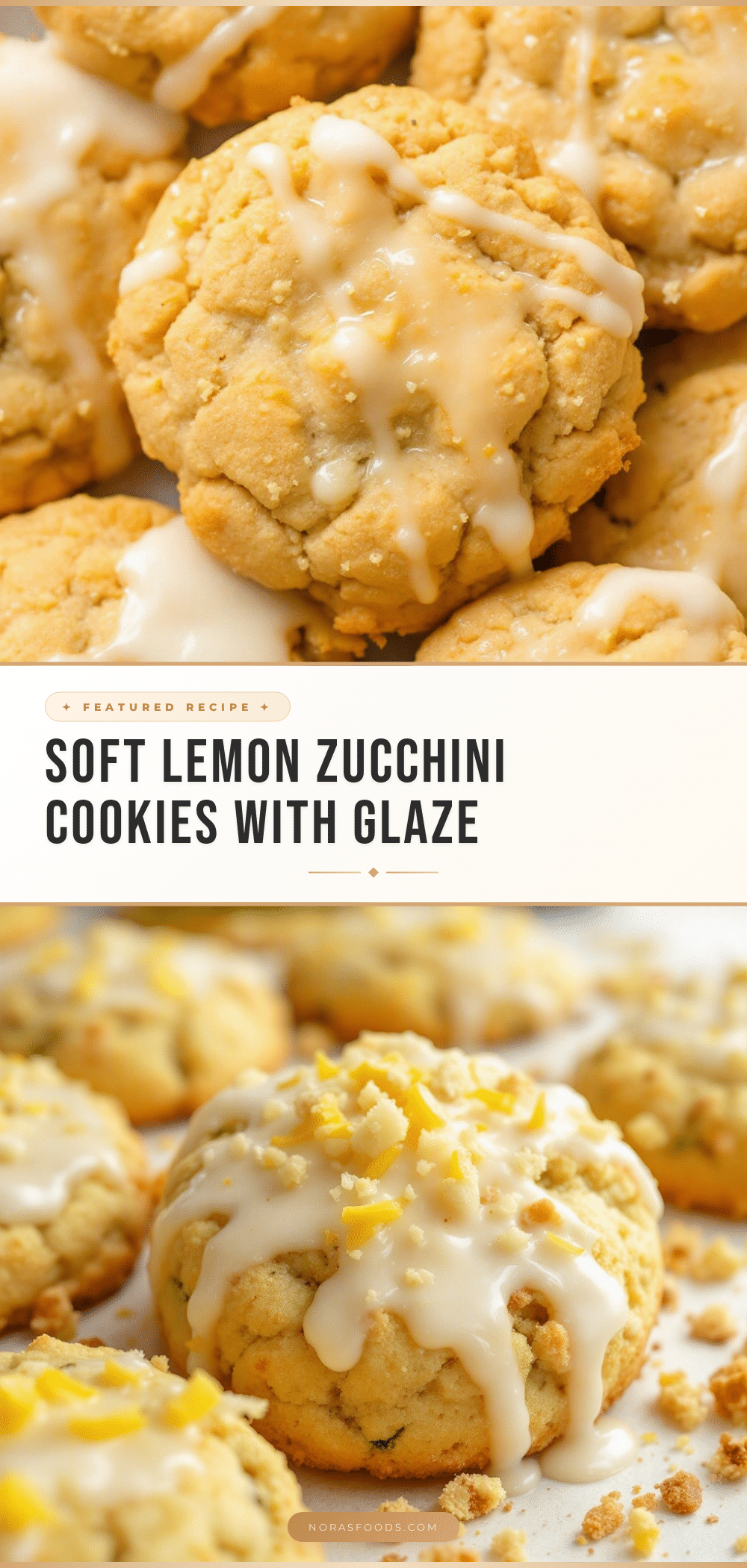 lemon zucchini cookies recipe