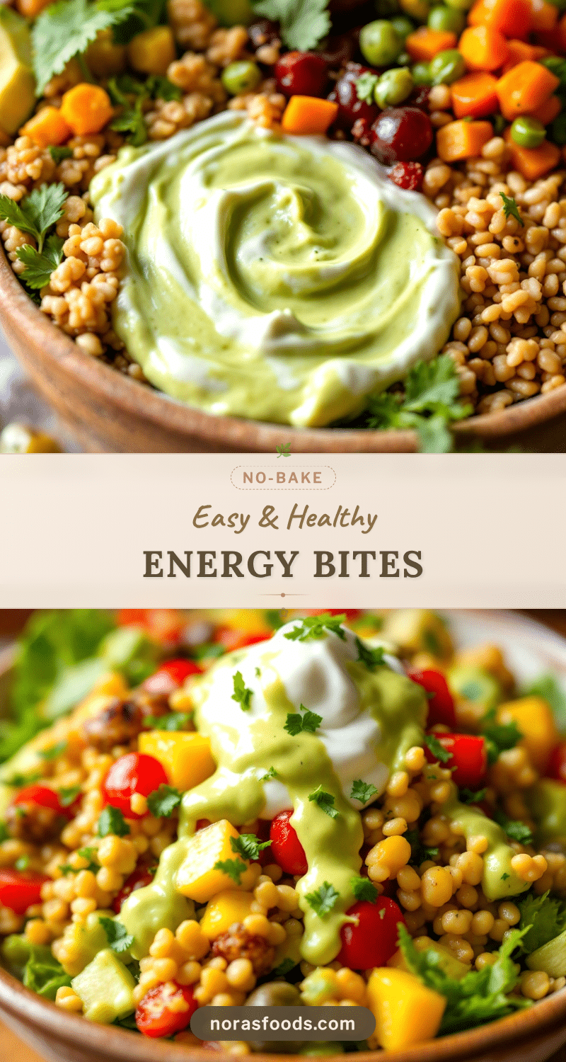 no-bake energy bites recipe