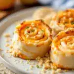turkey and cheese pinwheel roll-ups - featured image