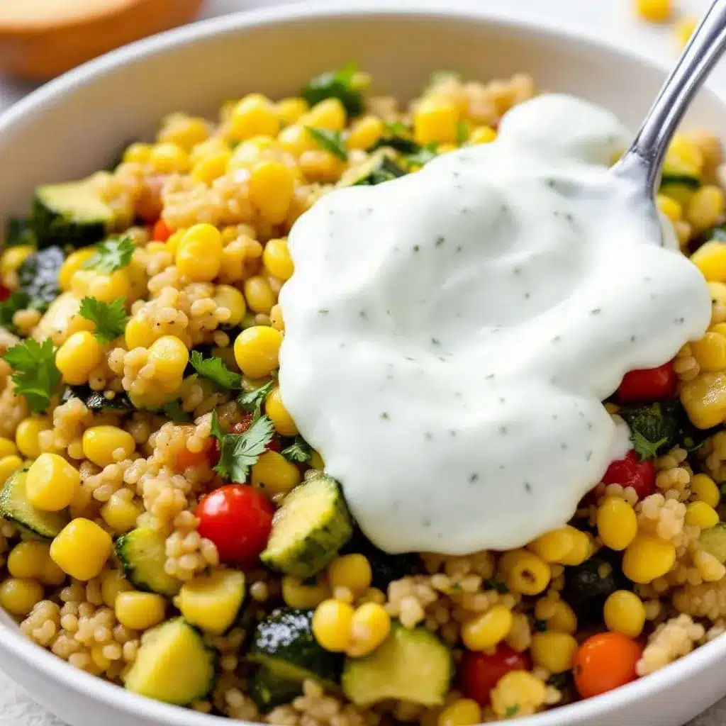 zucchini and corn sauté preparation steps